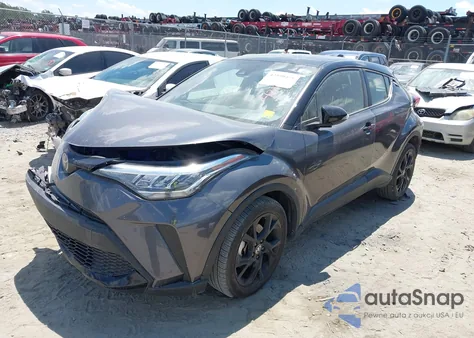 2022 Toyota C-Hr Nightshade Edition from USA, damaged, VIN JTNKHMBX6N1135872